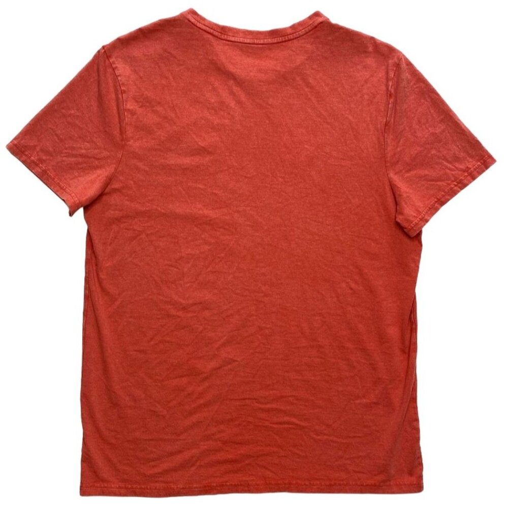 Black History Month Shirt Top Men's‎ XXL 2XL Orange Red Show Up Graphic Crew NEW - Picture 5 of 8